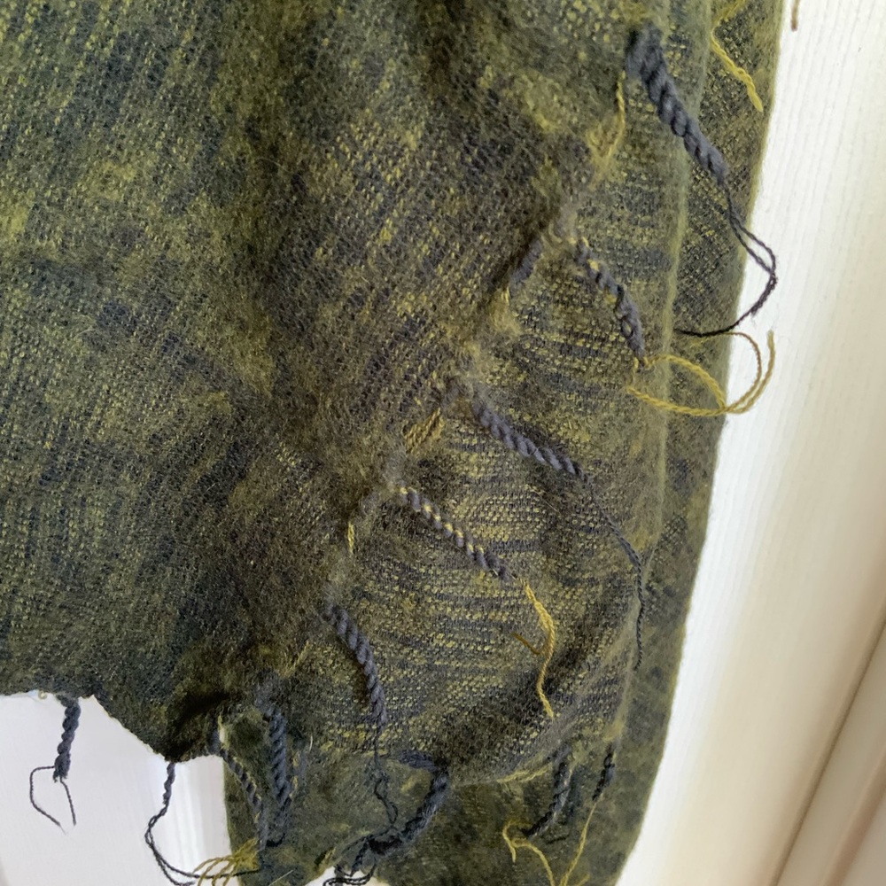 ZIG ZAG wool wrap/Nepal